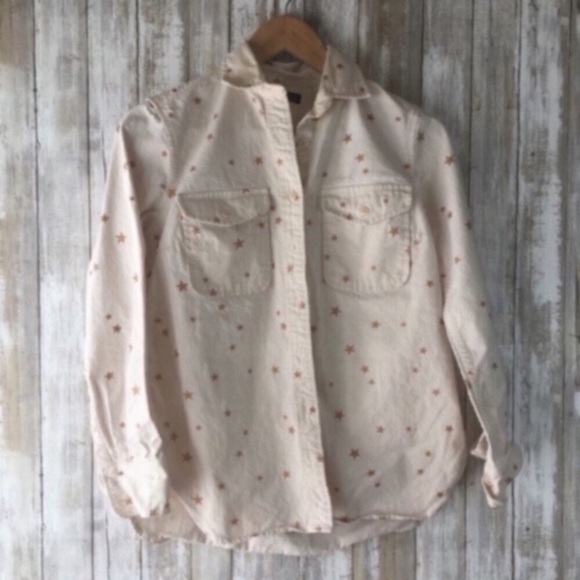 J. Crew Gold Star Button Down - Picture 2 of 6